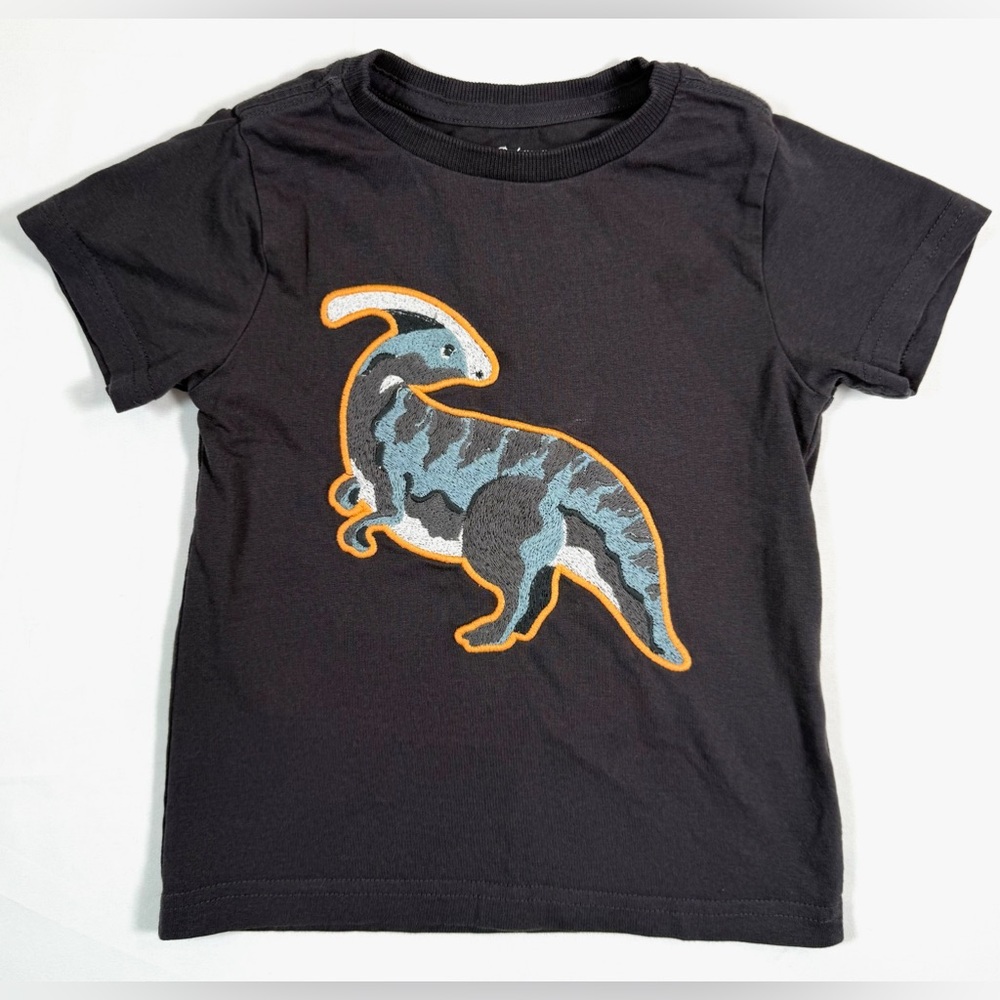 TOMMY BAHAMA Toddler Boys Graphic‎ T Shirt 2T Dinosaur Embroidered Island Casual